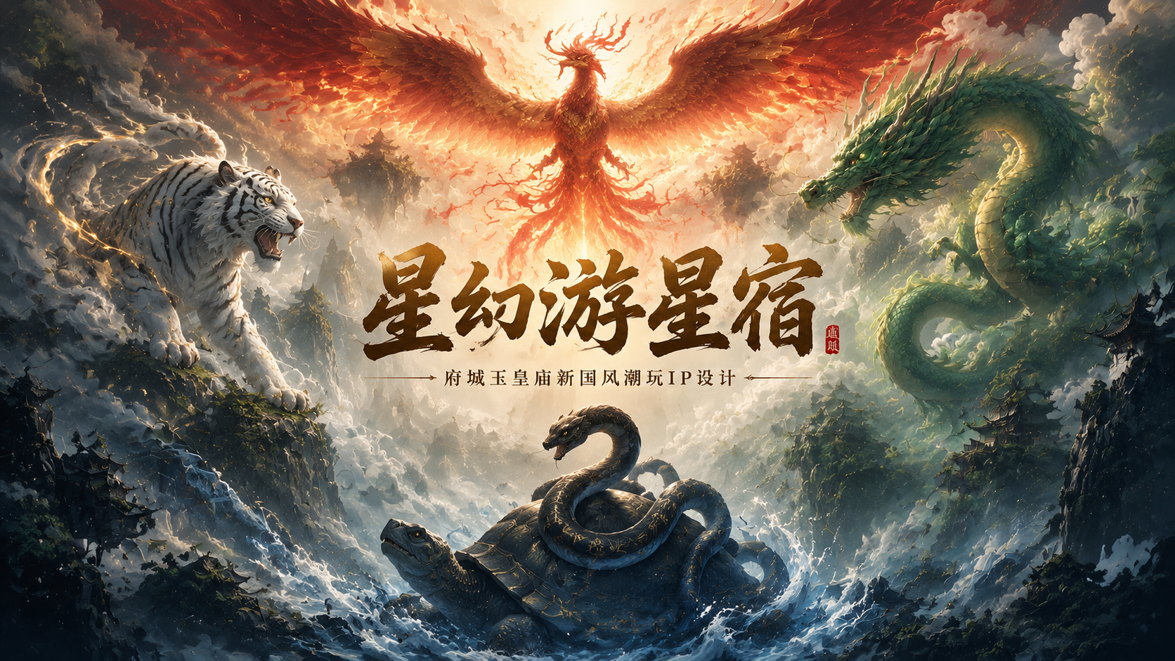 星幻游星宿 · 府城玉皇庙28星宿IP形象设计