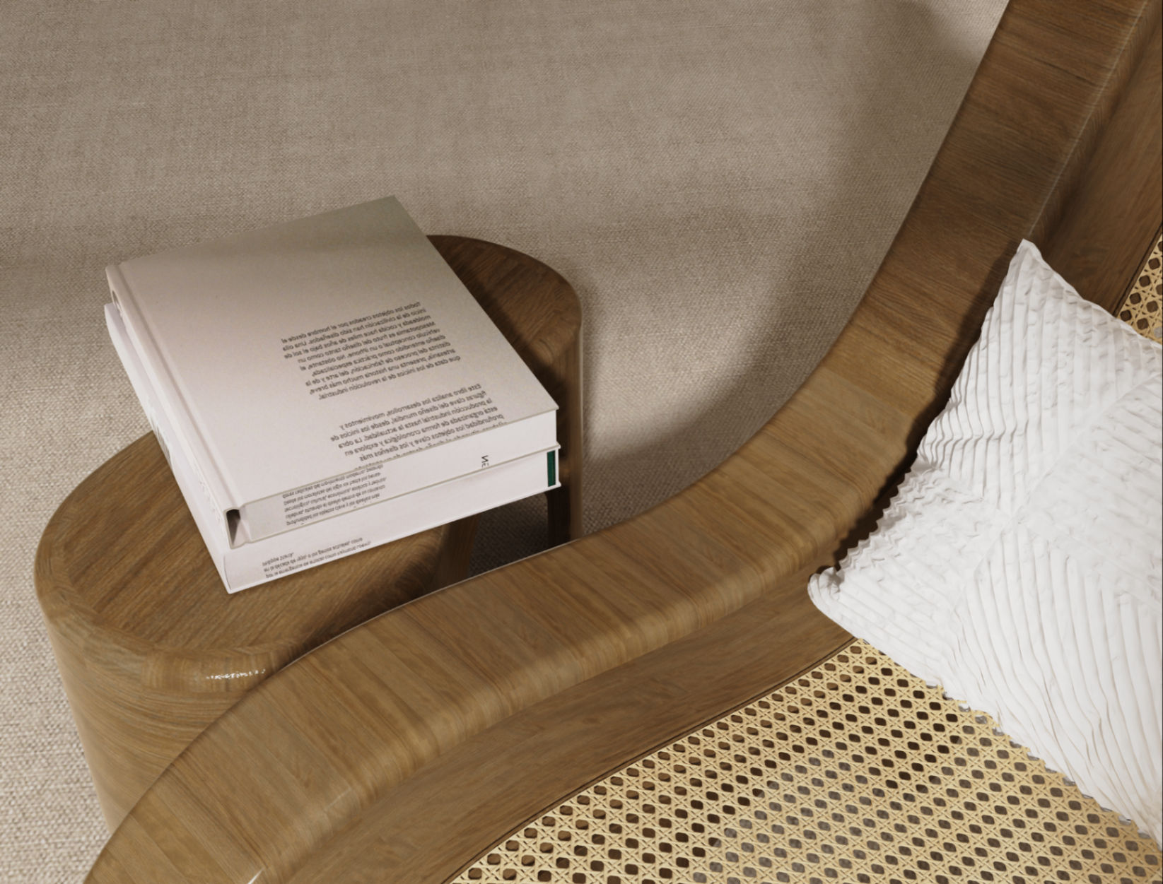 《卯木藤·流云椅》FLOWING Chair 场景 3