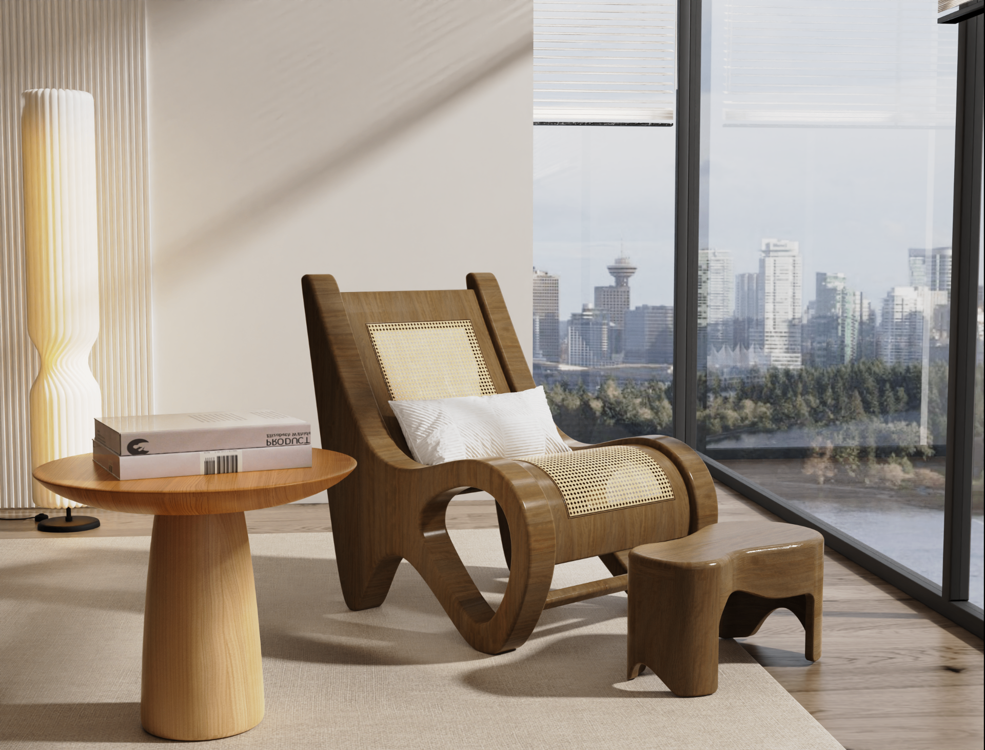 《卯木藤·流云椅》FLOWING Chair 场景 1
