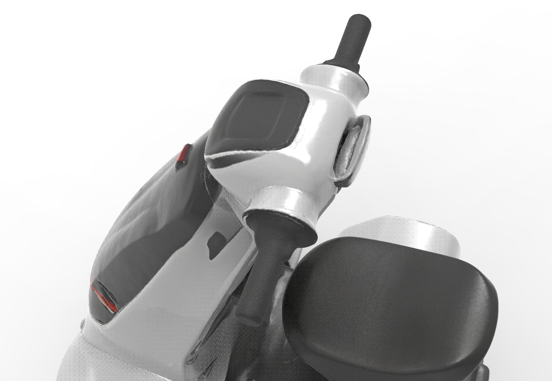 Intercity electric mobility scooter detail 1