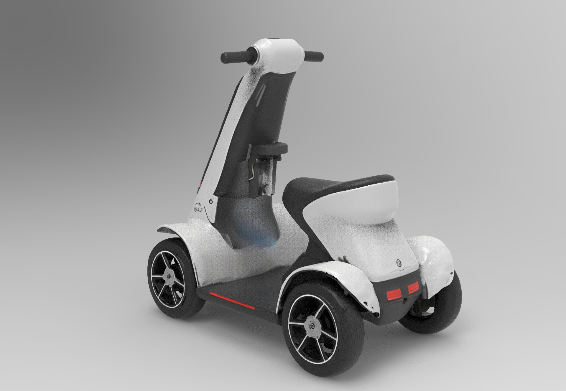 Intercity electric mobility scooter view 5