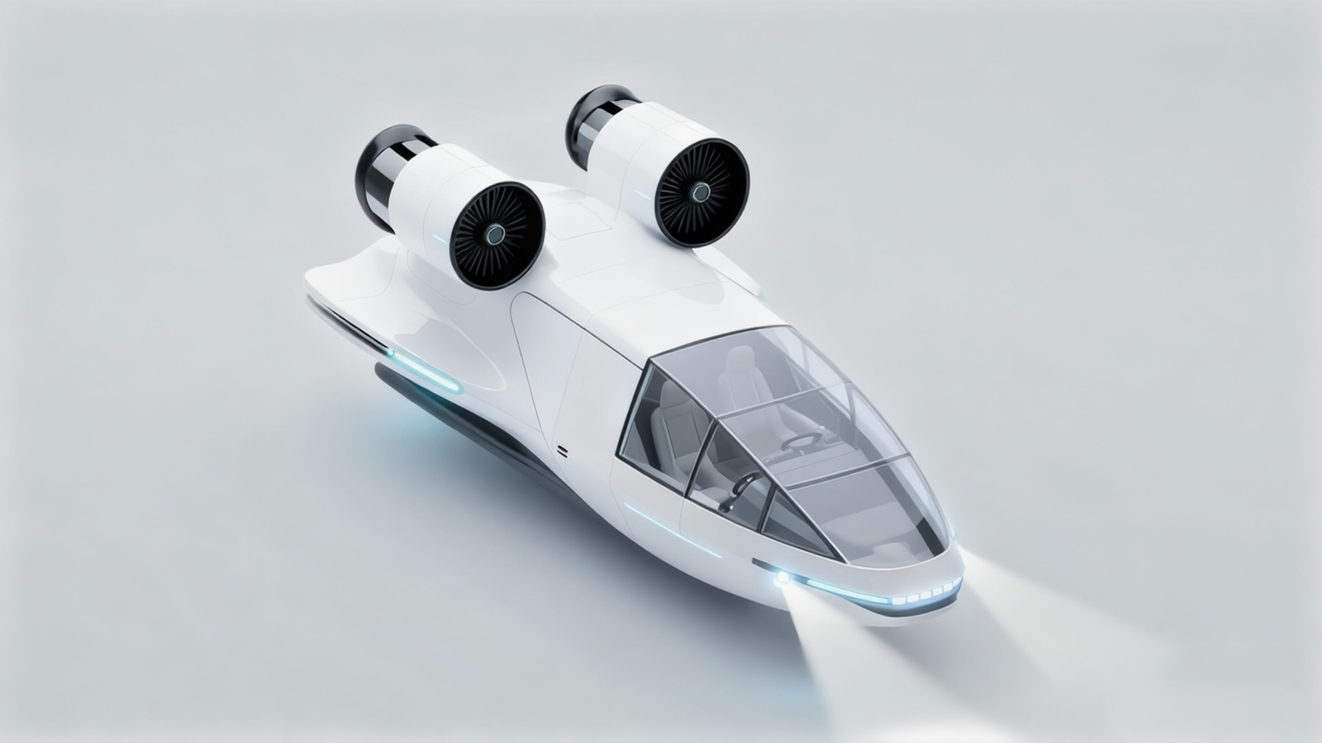 Low-altitude economic concept aircraft Concept render