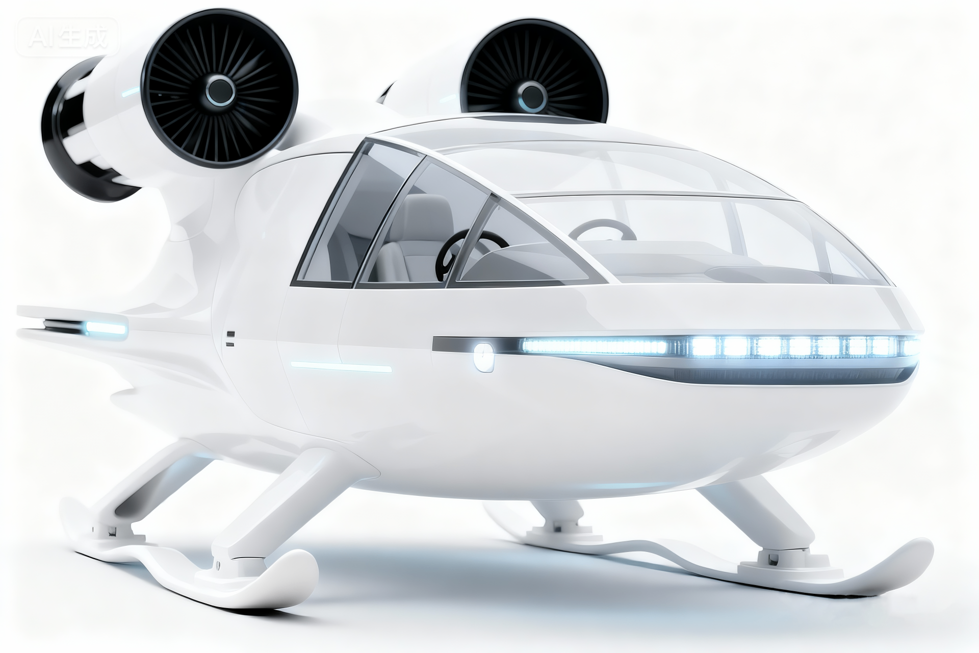 Low-altitude economic concept aircraft Exterior view