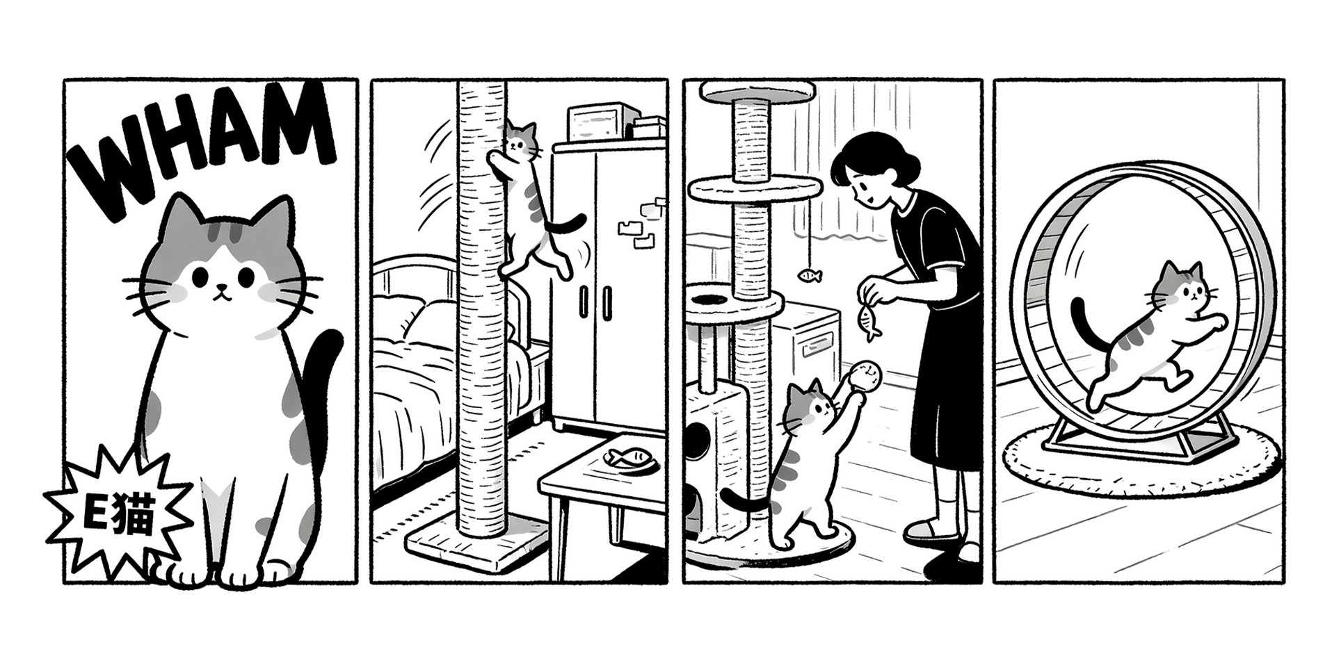 Cat behavior comic E